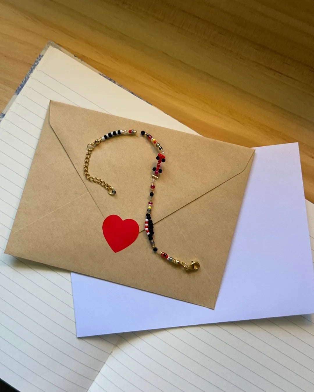 NEW | 'sunday feeling' bracelet (red/ferrari-inspired)