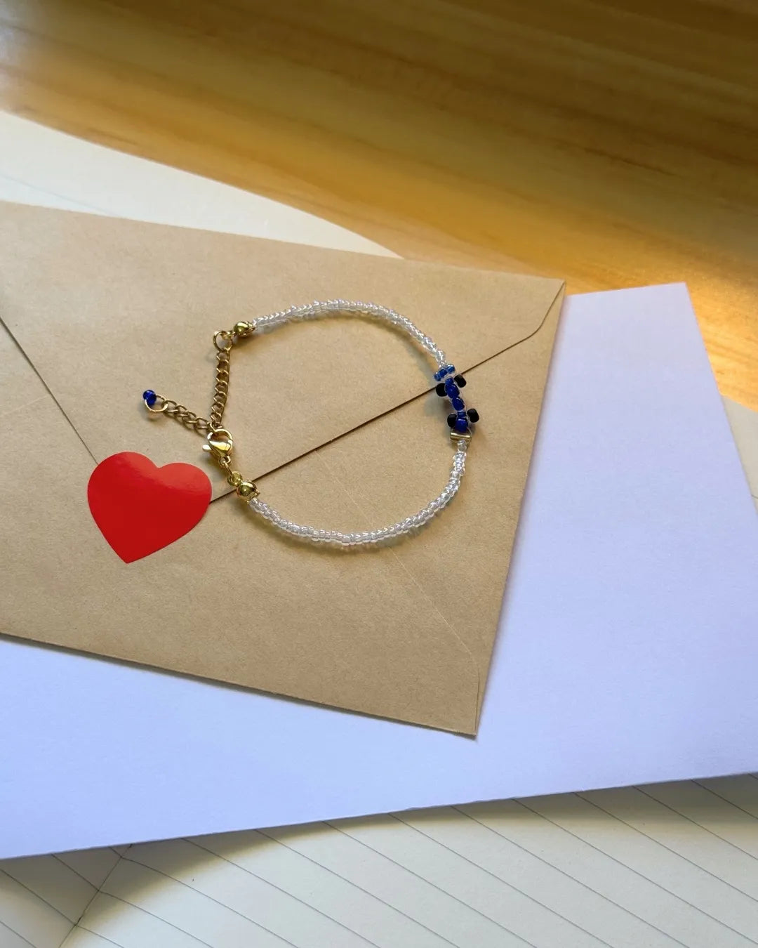 blue | williams-inspired race car bracelet