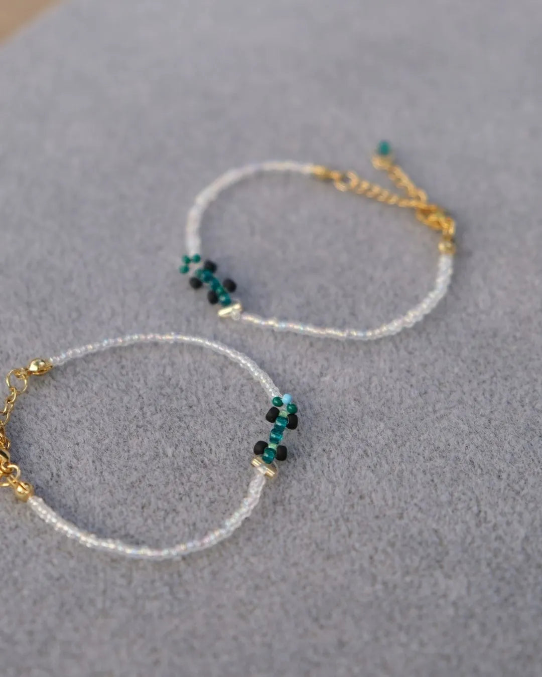green on-track livery | aston martin-inspired race car bracelet