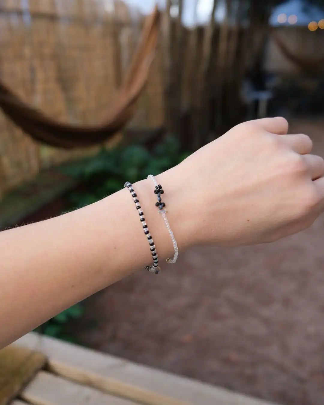 black carbon livery | mercedes-inspired race car bracelet