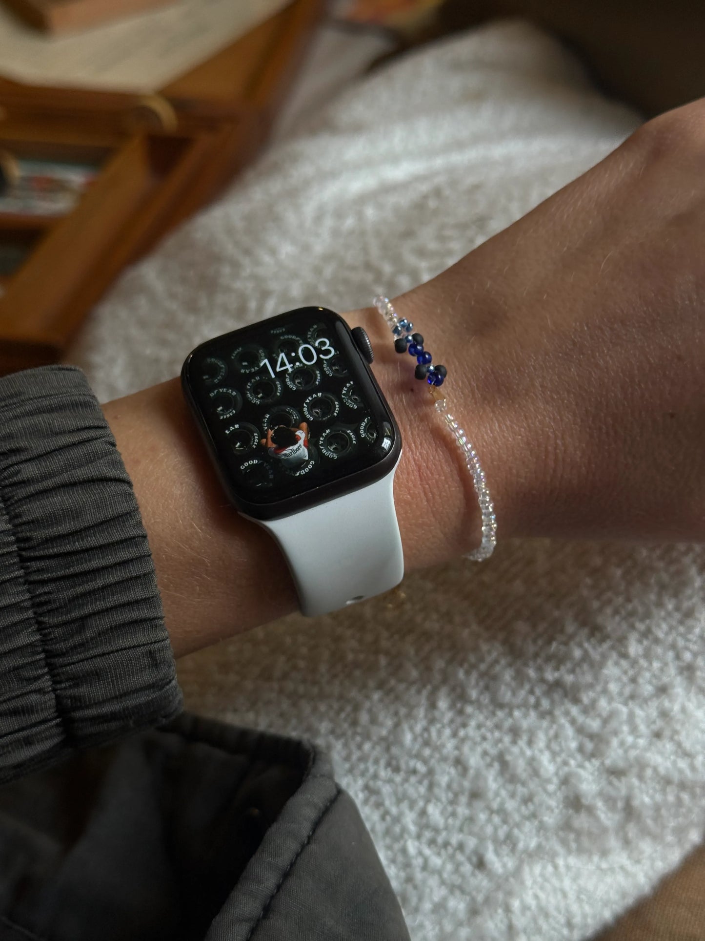 blue classic livery | williams-inspired race car bracelet